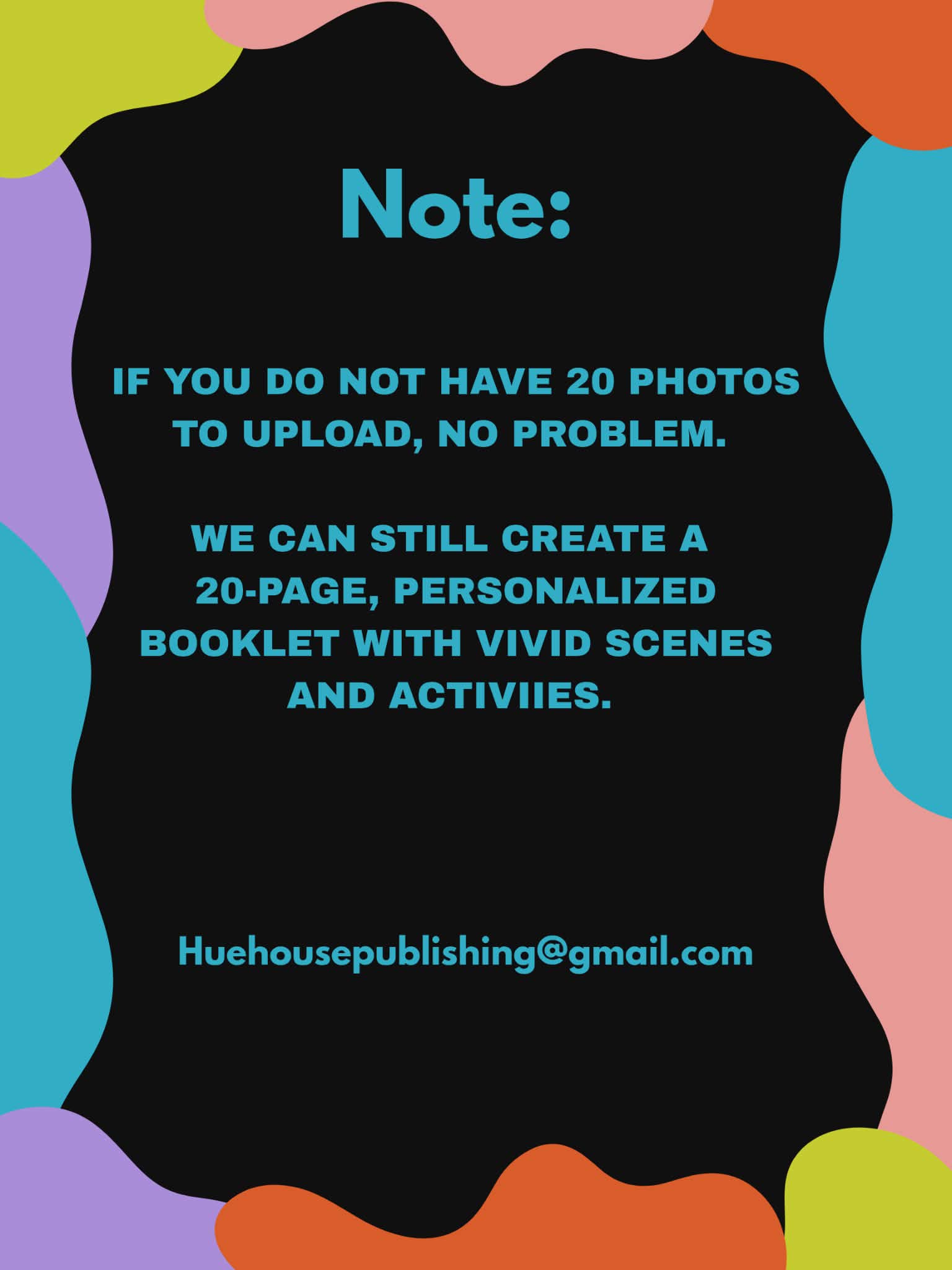 Pet Themed Personalized Coloring Book - 20 Pages