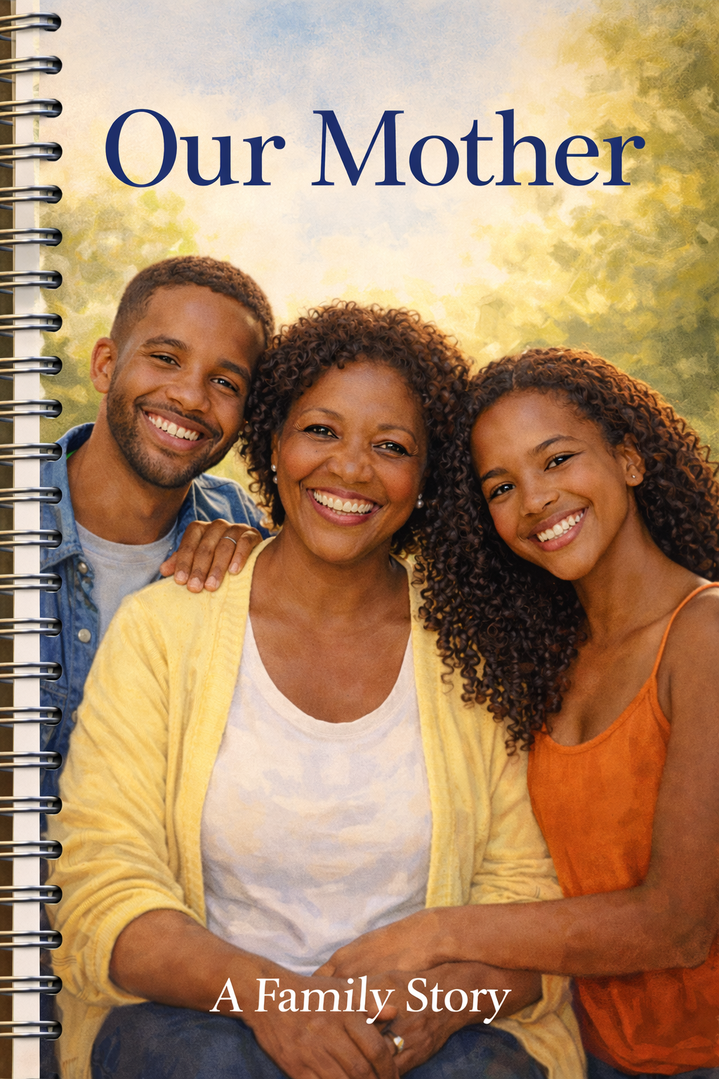 Family Themed Personalized Coloring Book - 20 Pages